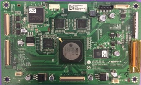 Lg Plasma Screen Logic Board EBR54863601 EAX54875301